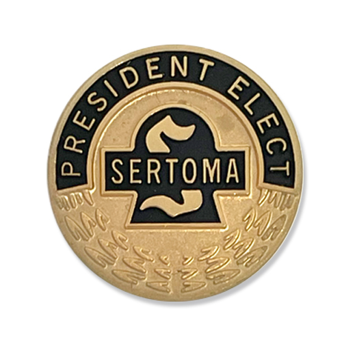 Sertoma President Elect Lapel Pin
