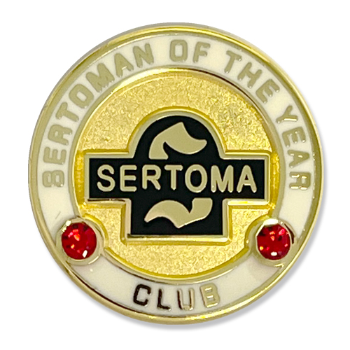 Sertoma Club Sertoman of the Year Lapel Pin