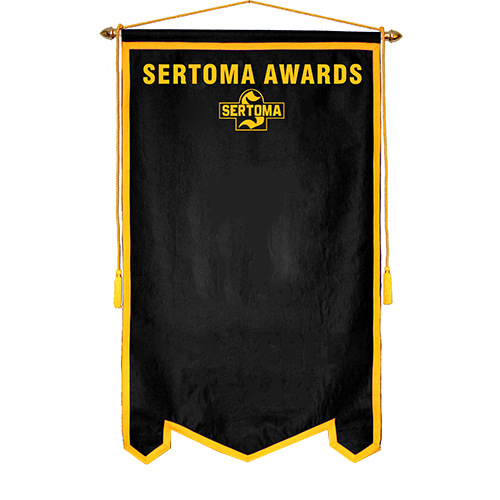 Rotary Sertoma Awards Felt Banner - 3' x 5'
