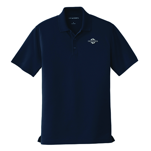 Rotary Port Authority Dry Zone UV Micro-Mesh Polo