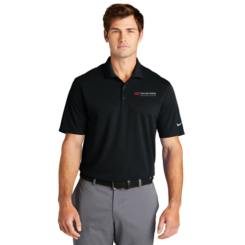 Men's BLACK NIKE Dri-FIT Micro Pique 2.0 Polo