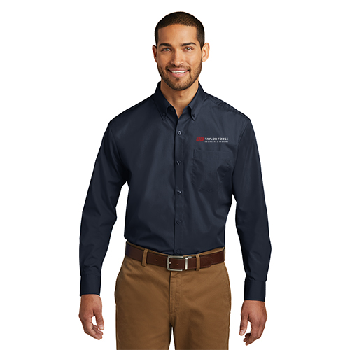 Men's Long Sleeve Blue Navy Shirt