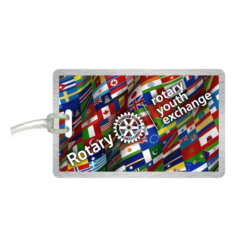 Rotary Youth Exchange Bag Tag