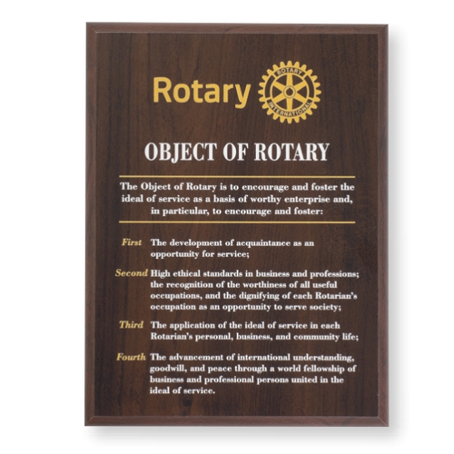 4 Way Test - Object of Rotary-Rotary Club Supplies - Russell Hampton ...