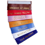 Rotary Horizontal Ribbon - Perfect Attendance