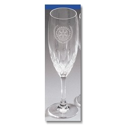 Rotary Crystal Champagne Flutes