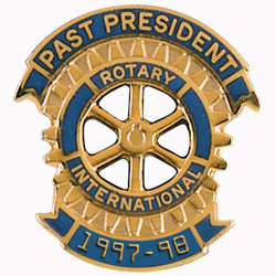 Rotary Past President Pins w/ 1997-98