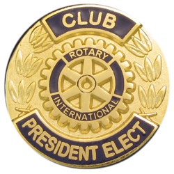 Rotary President Elect Pin