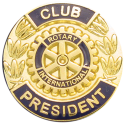 Rotary Club President Pin
