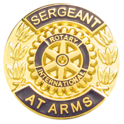 Rotary Sergeant-At-Arms Pin