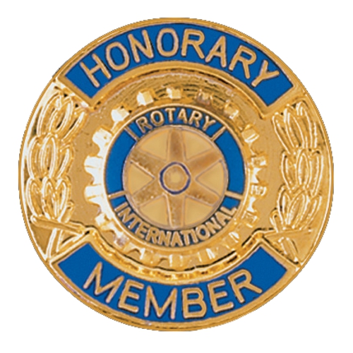 Rotary Honorary Member Pin Rotary Club Supplies Russell Hampton Company