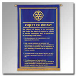 Rotary Blue Object of Rotary Banner