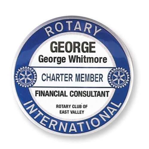 Rotary Charter Member BADGE