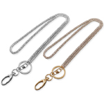 Rotary Bling Rhinestone Lanyard